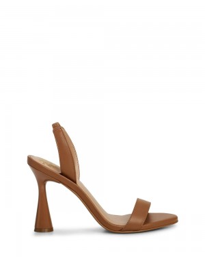 Vince Camuto Arabella Heel Sandale Damske Hnede | RQVA-41839