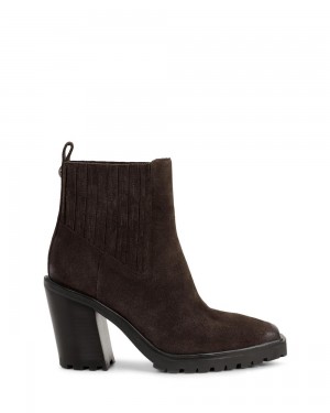 Vince Camuto Aresse Kotnikove Topanky Damske Hnede | LBSQ-13504