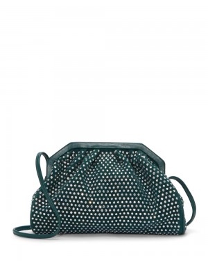 Vince Camuto Baklo Clutch Damske Zelene | XALM-81427