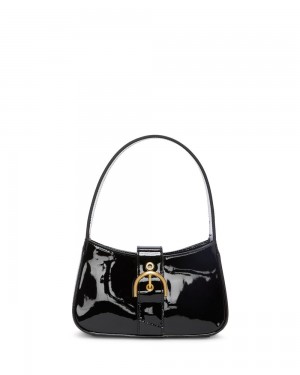 Vince Camuto Barlo Small Shoulder Bag Taska cez Rameno Damske Čierne | MJRE-24159