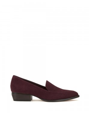 Vince Camuto Becarda Mokasiny Damske Bordove | ILDC-26597