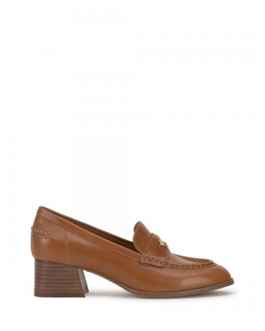 Vince Camuto Carissla Mokasiny Damske Hnede | YFCM-79540