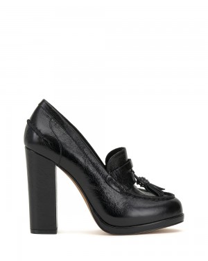 Vince Camuto Cefinlyn Mokasiny Damske Čierne | POCN-70125