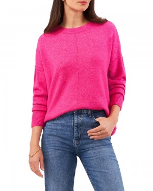 Vince Camuto Crewneck Sveter Damske Nachový | IOKQ-92013