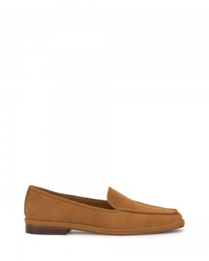 Vince Camuto Drananda Mokasiny Damske Golden Rod Suede | KMOY-17486