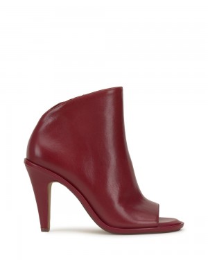 Vince Camuto Finndaya Peep-Spicou Kotnikove Topanky Damske Červené | CTEY-37856