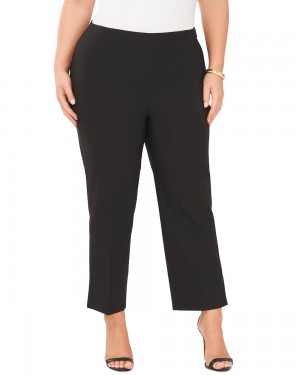 Vince Camuto Flared Cropped (Plus Size) Nohavice Damske Čierne | QHMY-87526