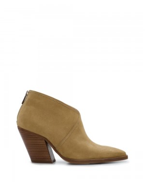 Vince Camuto Grishell Kotnikove Topanky Damske Hnede | FKCG-58276