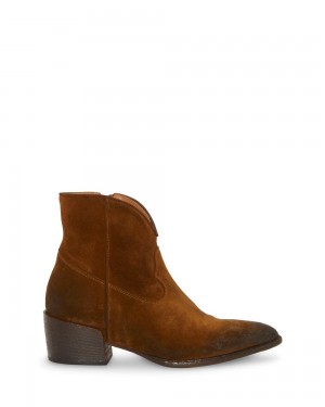 Vince Camuto Haileah Kotnikove Topanky Damske Hnede | IQMJ-54910