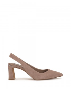 Vince Camuto Hamden Slingback Podpätky Damske Hnede | OBFN-79086