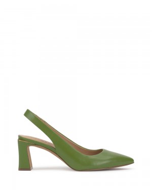 Vince Camuto Hamden Slingback Podpätky Damske Zelene | QACF-82091