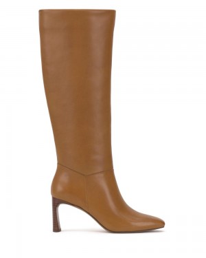 Vince Camuto Hersha Vysoke Cizmy Damske Hnede Svetlo | ULOS-75230