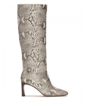 Vince Camuto Hersha Vysoke Cizmy Damske Siva Had | LFMS-95062