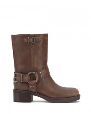 Vince Camuto Kaemie Clenkove Cizmy Damske Tmavo Hnede | MKQS-85619