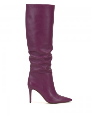 Vince Camuto Kashleigh Siroke Topanky-Calf Čižmy Nad Kolená Damske Ruzove | RSHK-05684