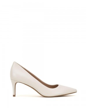 Vince Camuto Kehlia Podpätky Damske Krém Biele | OHJL-04813