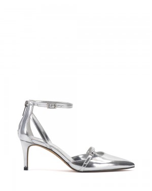 Vince Camuto Krendara Podpätky Damske Strieborne | MVRB-24756