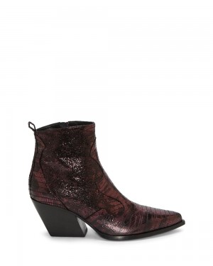 Vince Camuto Leonah Kotnikove Topanky Damske Bordove | GCUL-21305