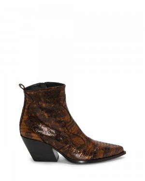 Vince Camuto Leonah Kotnikove Topanky Damske Hnede | ZVCE-03621