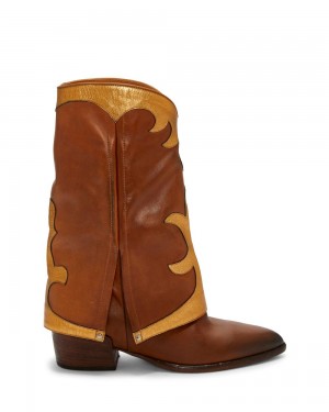 Vince Camuto Logahn Kotnikove Topanky Damske Hnede | UOSN-41609