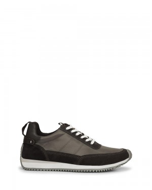 Vince Camuto Maarten Unisex Tenisky Damske Siva Káva | CJNL-86709
