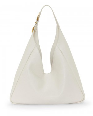 Vince Camuto Marza Hobo Taška Damske Krém Biele | BJMY-64581
