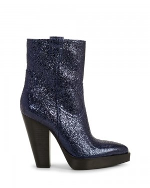 Vince Camuto Ninkisha Platforme Kotnikove Topanky Damske DarkBlue Andromeda | WLXP-37916