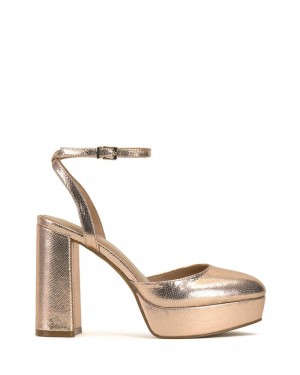 Vince Camuto Patrissya Platforme Podpätky Damske Hnedožltý | MYQH-87652