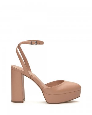 Vince Camuto Patrissya Platforme Podpätky Damske Hnedožltý | DQAC-29465