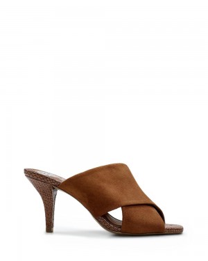 Vince Camuto Rehnya Mules Damske Hnede | KSAP-54813