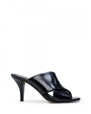 Vince Camuto Rehnya Mules Damske Čierne | JPVU-29438