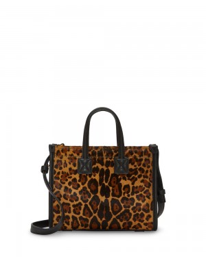 Vince Camuto Saly Small Prenosná Taška Damske Leopardie | ZELT-10476