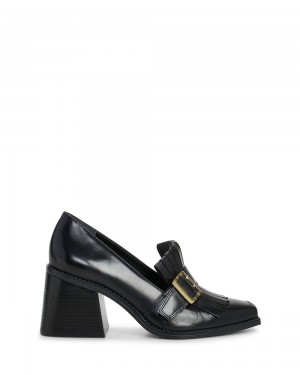 Vince Camuto Sedna Mokasiny Damske Čierne | CNMU-67903