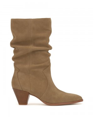 Vince Camuto Sensenny Kotnikove Topanky Damske New Tortilla Suede | XSFR-09821