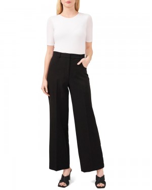 Vince Camuto Siroke Topanky-Leg Nohavice Damske Čierne | KCHU-28146
