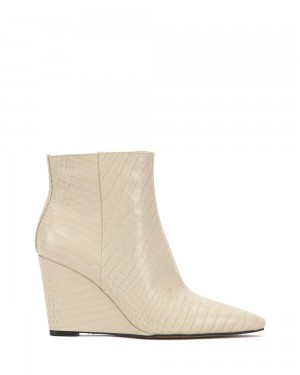 Vince Camuto Teeray Wedge Kotnikove Topanky Damske Hnedožltý | SZYG-81365