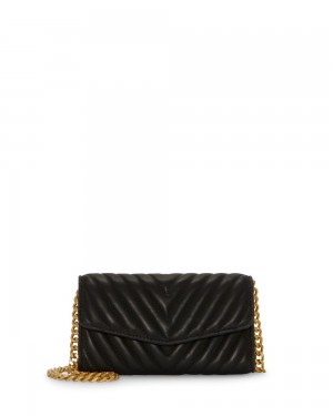 Vince Camuto Theon Wallet On A Chain Kabelka Damske Čierne | IEOC-21786