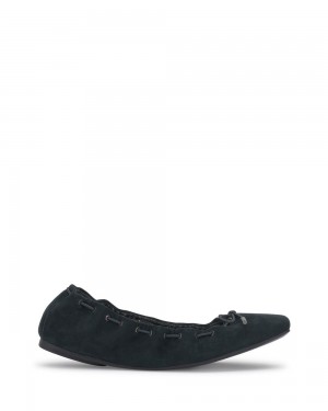 Vince Camuto Valarrae Obuv pre Ploche Nohy Damske Evergreen Suede | ZDQK-06138