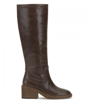 Vince Camuto Vuliann Vysoke Cizmy Damske Hnede | SYKR-62539