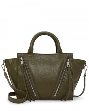 Vince Camuto Wayhn Satchel Kabelka Damske Zelene | JUPF-08426