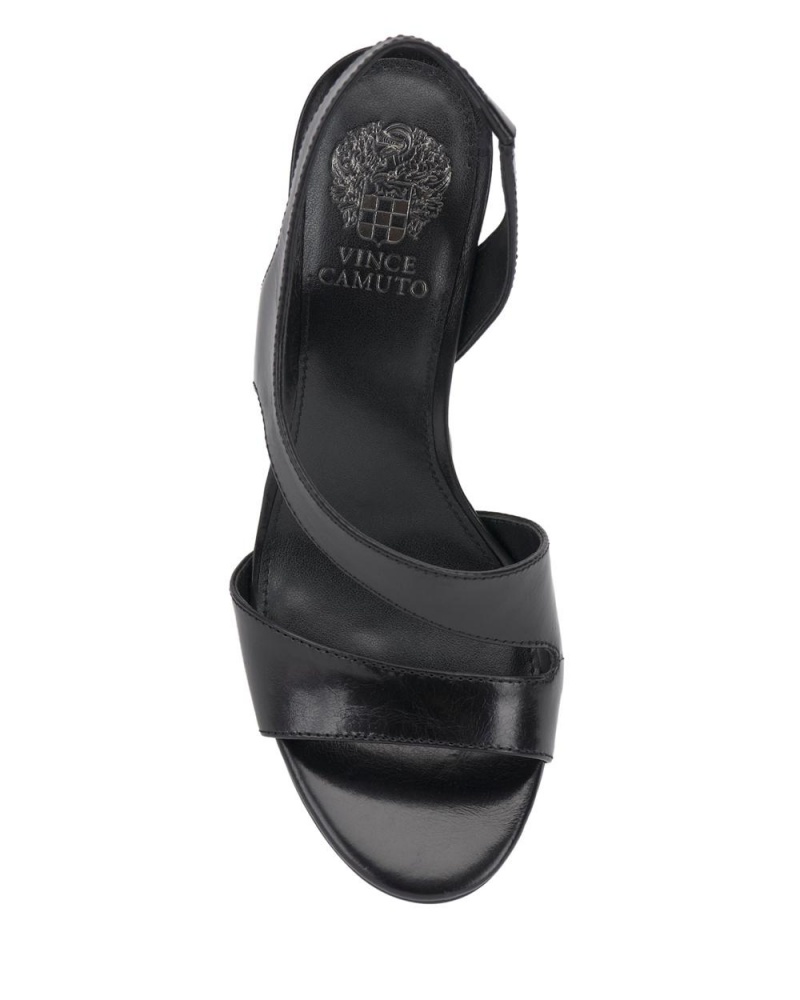 Vince Camuto Abbeanna Heel Sandale Damske Čierne | TXJA-14539