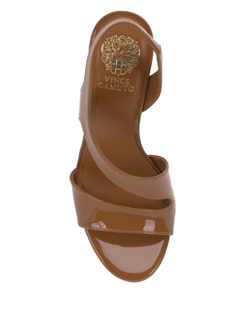 Vince Camuto Abbeanna Heel Sandale Damske Hnede | MBVT-27901