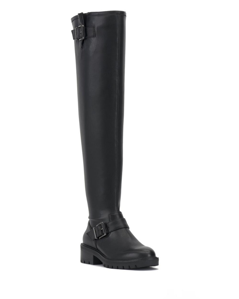Vince Camuto Abrila Over-The-Knee Boots Damske Čierne | QCDG-85640