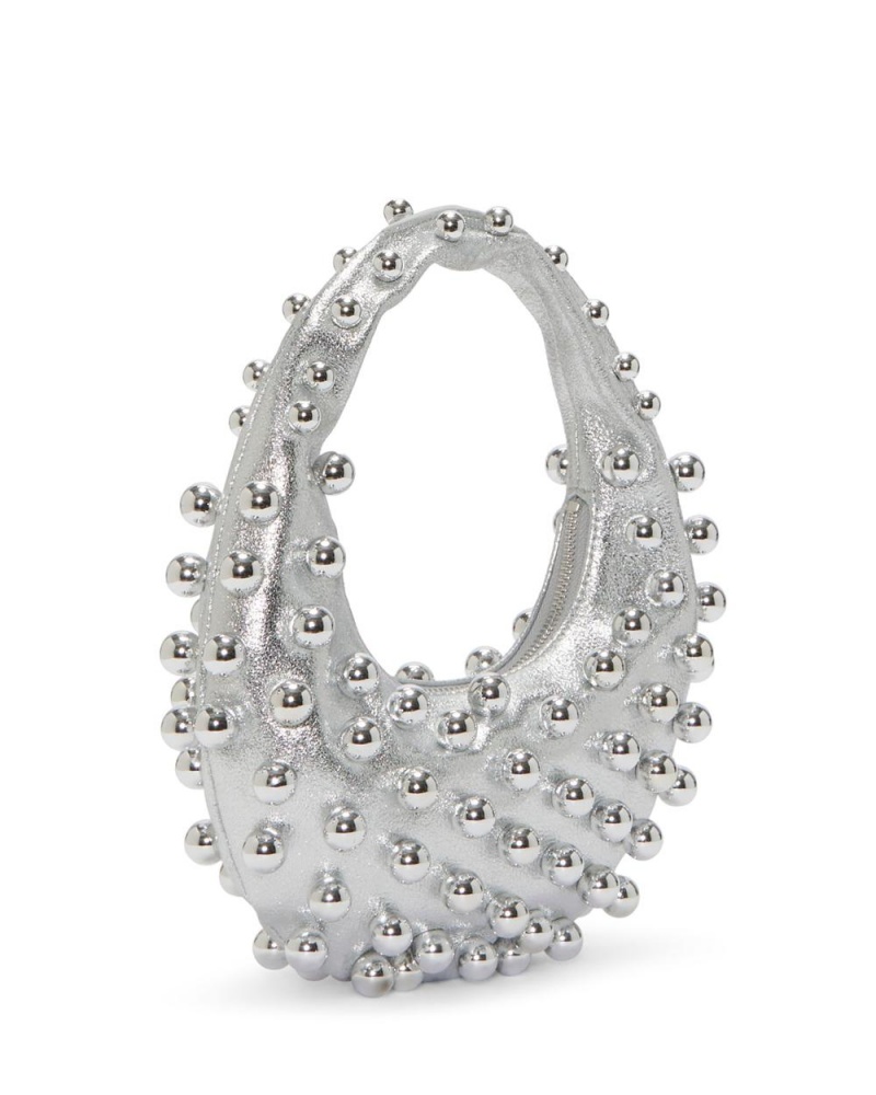 Vince Camuto Aleck Medium Hobo Taška Damske Strieborne | IVMY-68945