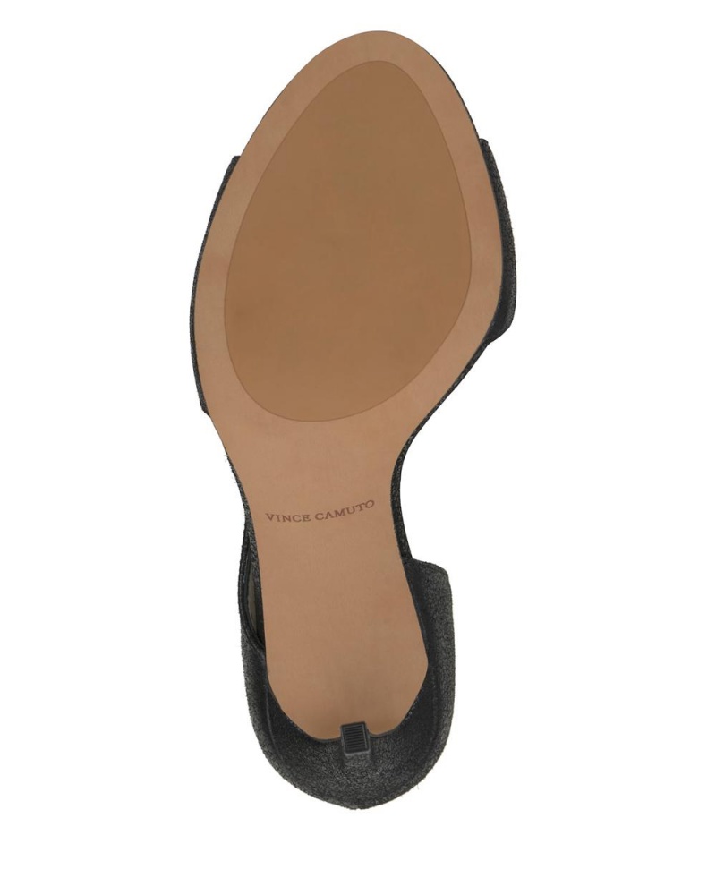 Vince Camuto Alinton Heel Sandale Damske Čierne | MEOQ-93518