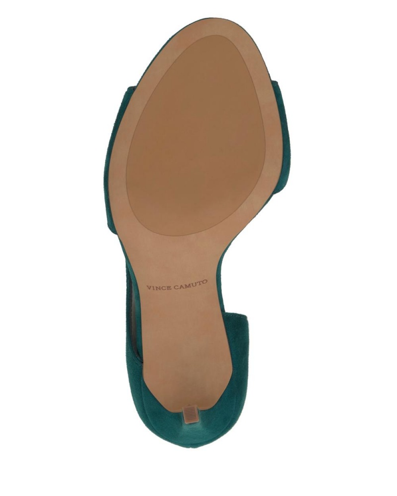 Vince Camuto Alinton Heel Sandale Damske Zelene | WVMK-68241