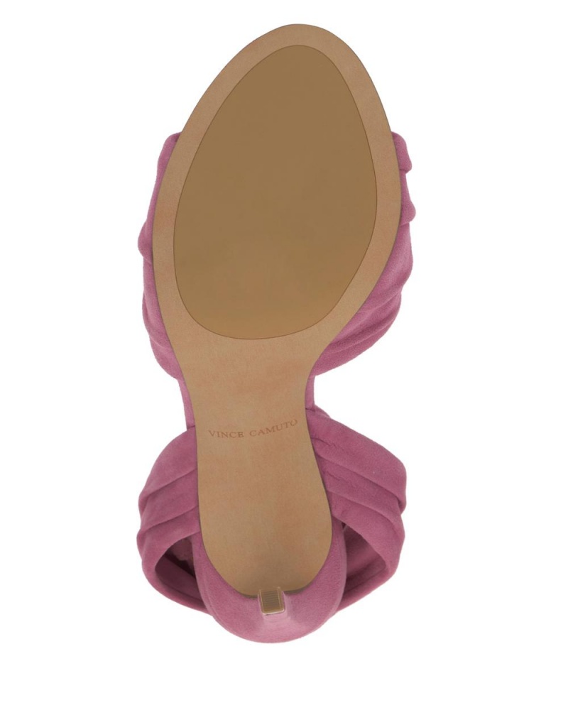 Vince Camuto Anyria Heel Sandale Damske Ruzove | QVSM-34627