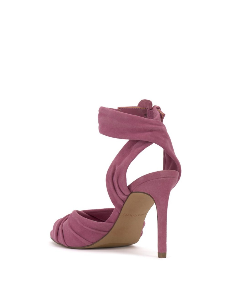Vince Camuto Anyria Heel Sandale Damske Ruzove | QVSM-34627