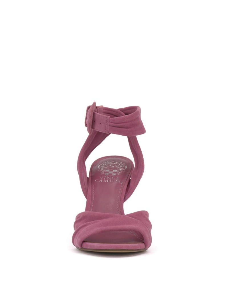 Vince Camuto Anyria Heel Sandale Damske Ruzove | QVSM-34627