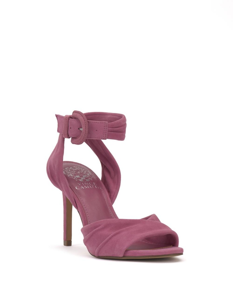 Vince Camuto Anyria Heel Sandale Damske Ruzove | QVSM-34627